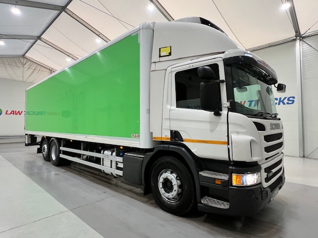 Scania P280 6×2 Rear Lift Day Cab Fridge Box