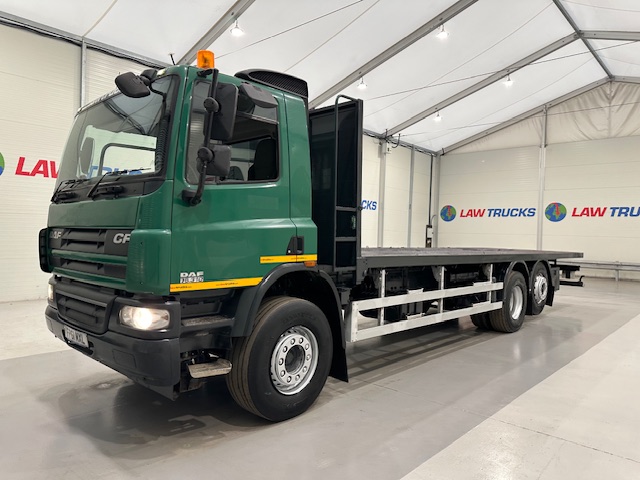DAF CF75 310 6×2 Rear Lift Flatbed