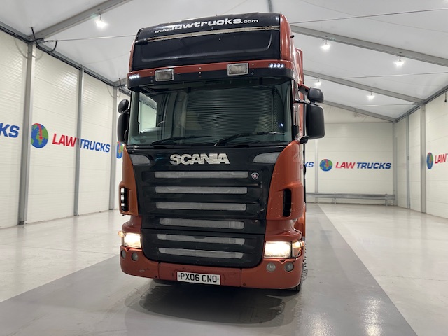 Scania R420 6×2 10 Tyre Rear Lift Flatbed Manual