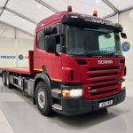 Scania P320 6×2 10 Tyre Rear Lift Flatbed - thumbnail