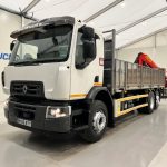 Renault C320 6×2 Day Cab Dropside with Crane - thumbnail
