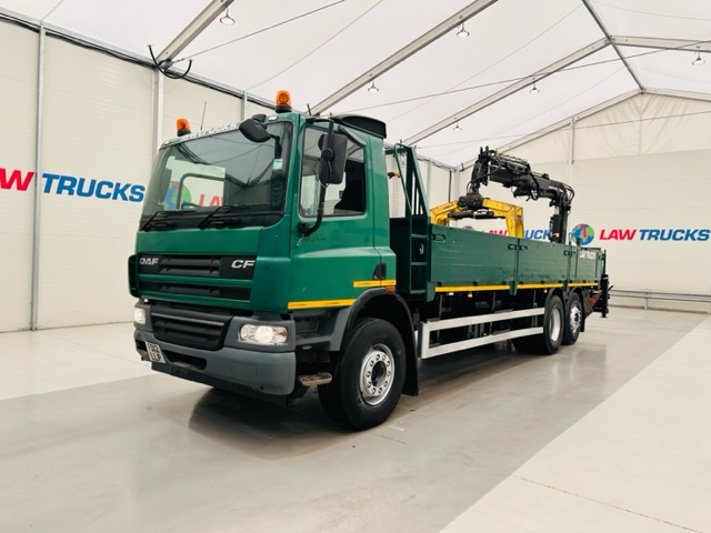 DAF CF75 310 Rear Lift Day Cab Dropside Brick Grab