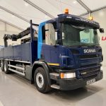 Scania P280 6×2 Rear Lift Dropside Brick Grab - thumbnail
