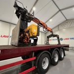 Montracon Tri Axle Flatbed Brick Grab Trailer - thumbnail