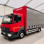 Mercedes Atego 816 Day Cab Curtainsider - thumbnail
