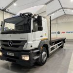 Mercedes Axor 1824 Sleeper Cab Flatbed - thumbnail