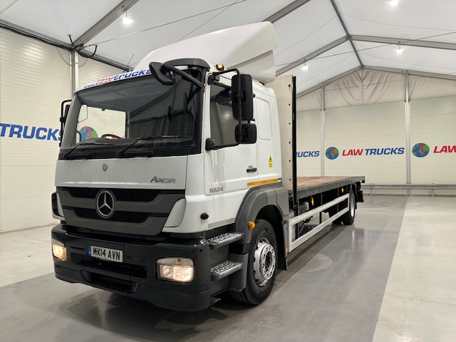 Mercedes Axor 1824 Sleeper Cab Flatbed