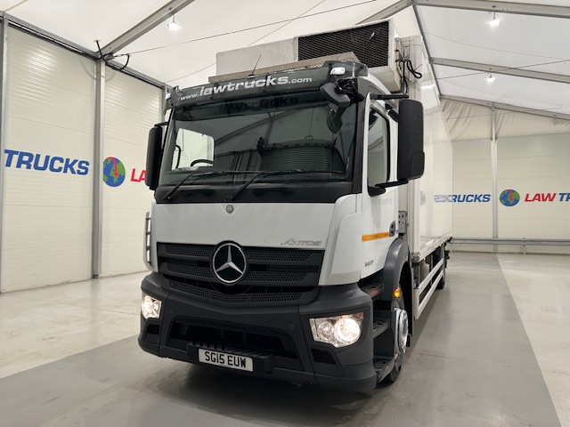 Mercedes Antos 1827 Day Cab Fridge Box