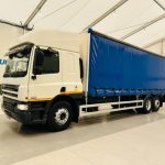 DAF CF75 310 6×2 Rear Lift Sleeper Cab Curtainsider - thumbnail