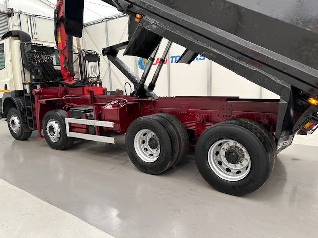 DAF CF85 410 8×4 Day Cab Steel Tipper Grab