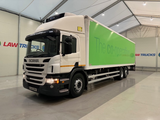 Scania P280 6×2 Rear Lift Day Cab Fridge Box Manual