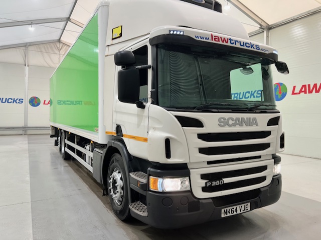Scania P280 6×2 Rear Lift Day Cab Fridge Box
