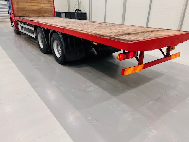 Scania 144 460 10 Tyre Sleeper Cab Flatbed