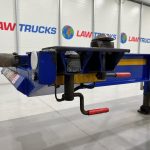 Dennison Tri Axle Sliding Skeletal Trailer BPW - thumbnail
