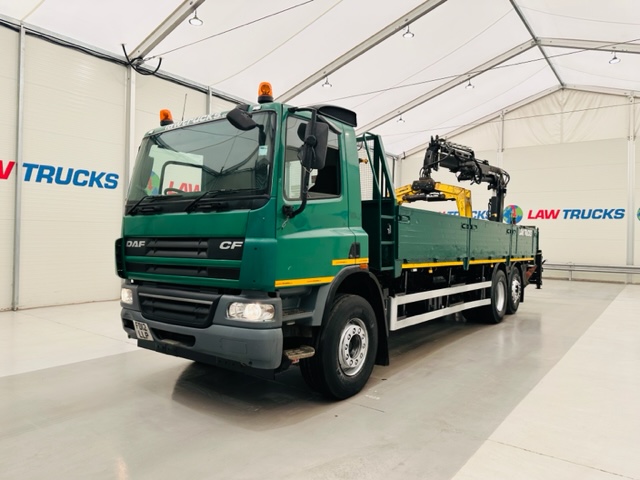 DAF CF75 310 Rear Lift Day Cab Dropside Brick Grab