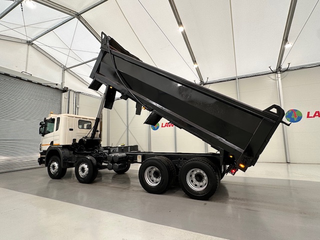 Scania P360 8×4 Rest Cab Steel Tipper