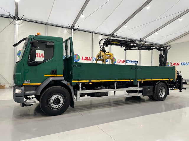 DAF LF55 220 Day Cab Dropside Crane