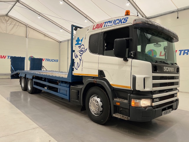Scania 114 340 6×2 Sleeper Cab Beavertail