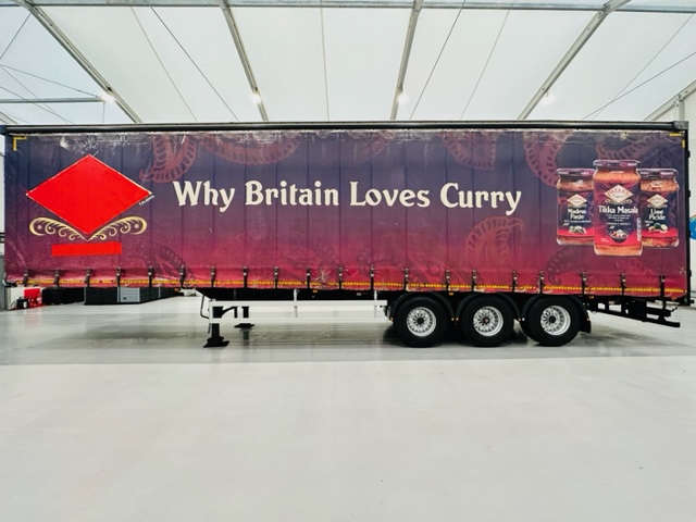 Don Bur Tri Axle 4.80m Curtainsider Trailer