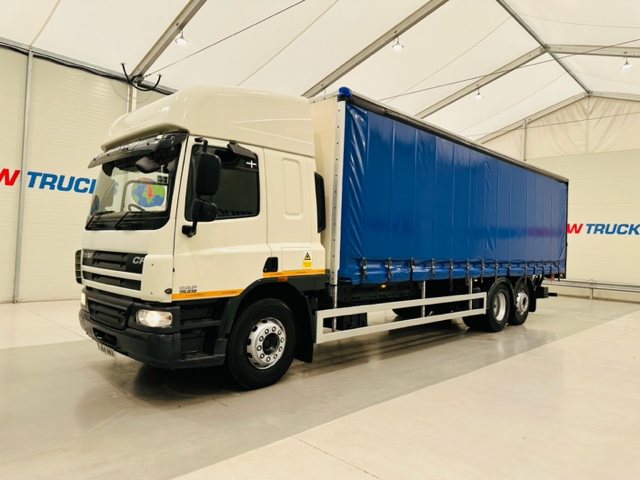 DAF CF75 310 6×2 Rear Lift Sleeper Cab Curtainsider