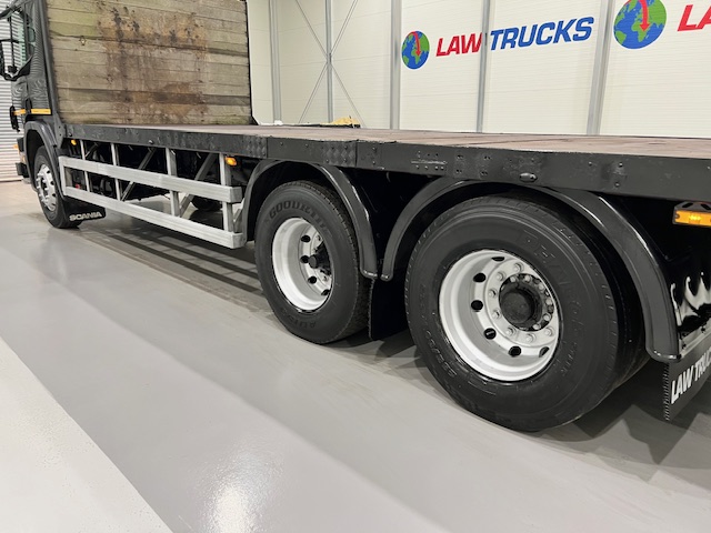 Scania P94 300 6×2 10 Tyre Rear Lift Flatbed