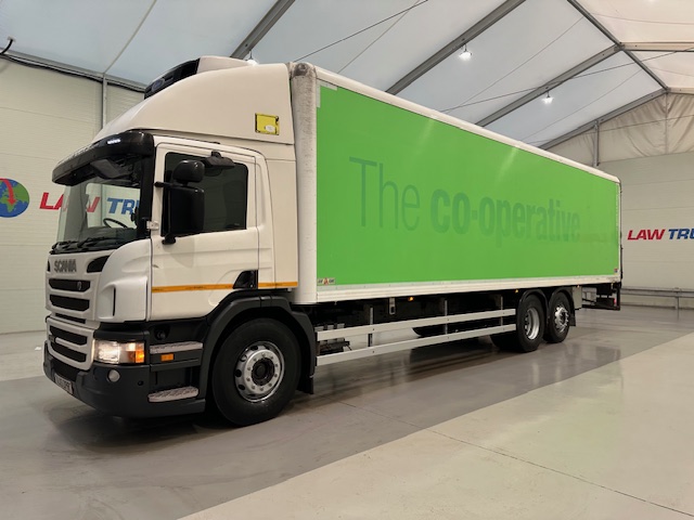 Scania P280 6×2 Rear Lift Day Cab Fridge Box Manual