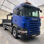 Scania R420 6×2 Rear Lift Brick Grab Drawbar - thumbnail