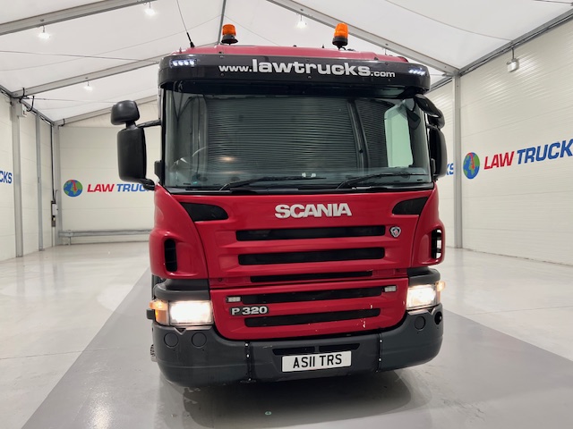 Scania P320 6×2 10 Tyre Rear Lift Flatbed