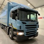 Scania P320 6×2 10 Tyre Rear Lift Insulated Box Van - thumbnail