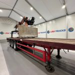 Montracon Tri Axle Flatbed Brick Grab Trailer - thumbnail