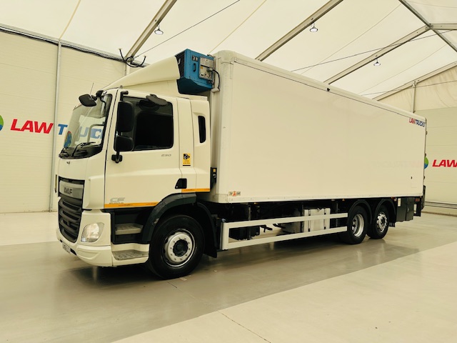 DAF CF 290 6×2 Rear Steer Fridge Box