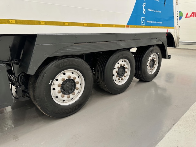 Titan Thinwall Walking Floor Aggregate Trailer