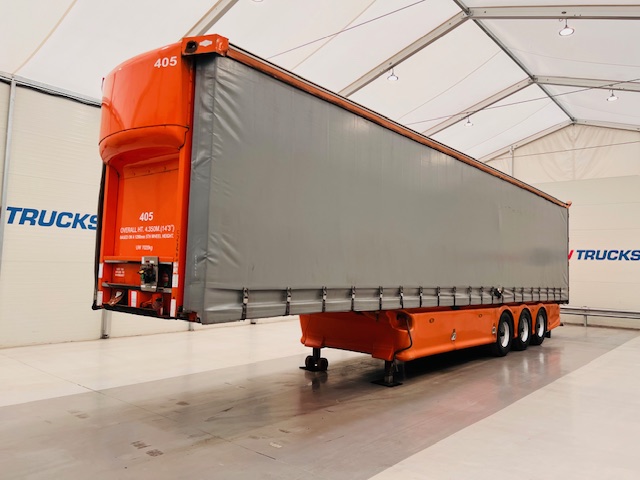 Don Bur Tri Axle 4.2m Curtainsider Trailer