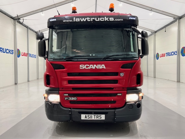 Scania P320 6×2 10 Tyre Rear Lift Flatbed