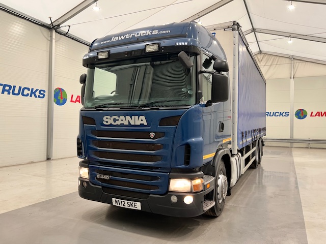 Scania G440 6×2 10 Tyre Sleeper Cab Curtainsider