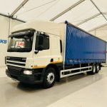 DAF CF75 310 6×2 Rear Lift Sleeper Cab Curtainsider - thumbnail