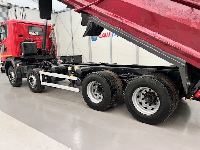 Scania G410 8×4 Rest Cab Steel Tipper