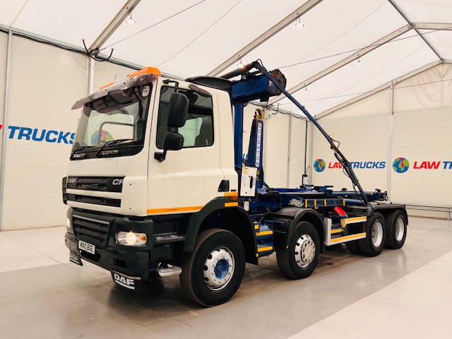 DAF CF85 410 8×4 Day Cab Hookloader Manual