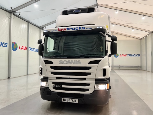 Scania P280 6×2 Rear Lift Day Cab Fridge Box