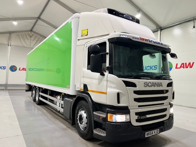 Scania P280 6×2 Rear Lift Day Cab Fridge Box