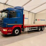 Scania 144 460 10 Tyre Sleeper Cab Flatbed - thumbnail