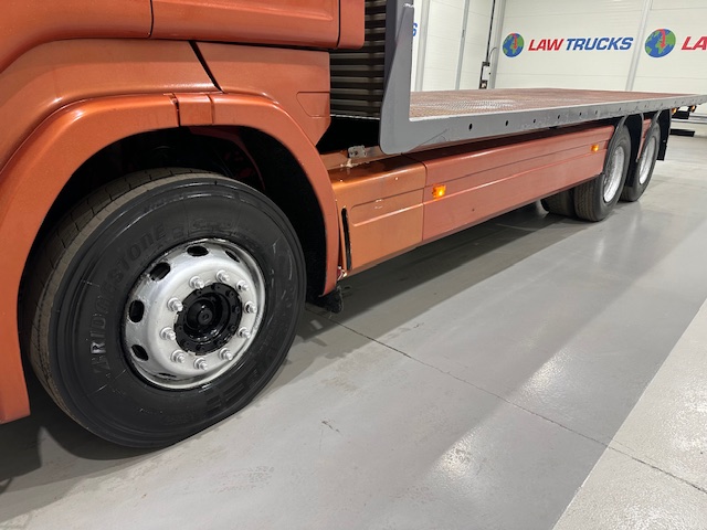 Scania R420 6×2 10 Tyre Rear Lift Flatbed Manual