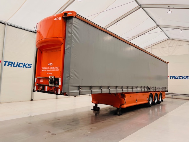 Don Bur Tri Axle 4.2m Curtainsider Trailer