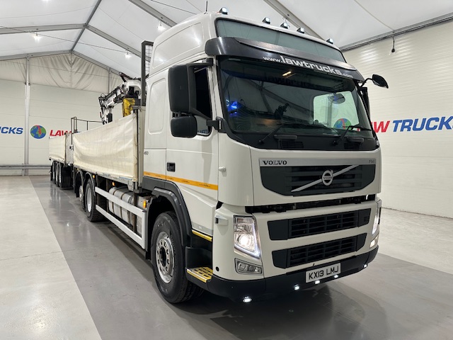 Volvo FM 450 Dropside Brick Grab Drawbar