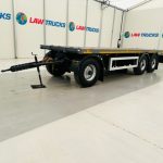 Fruehauf  Tri Axle Flatbed Drawbar Trailer - thumbnail