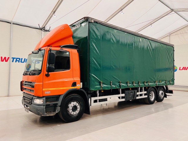 DAF CF75 310 6×2 Rear Lift Day Cab Curtainsider