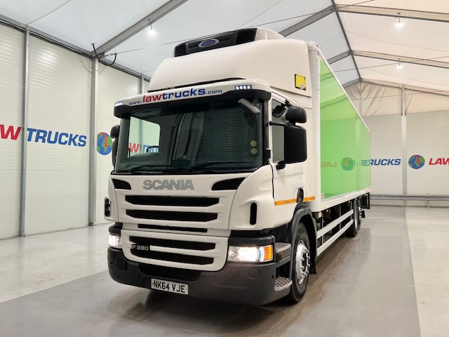 Scania P280 6×2 Rear Lift Day Cab Fridge Box