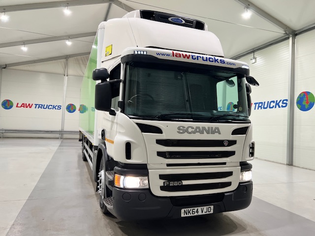Scania P280 6×2 Rear Lift Day Cab Fridge Box