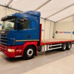 Scania 144 460 10 Tyre Sleeper Cab Flatbed - thumbnail