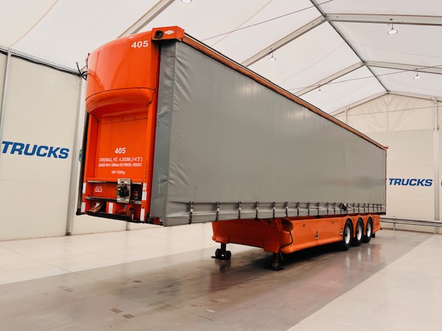 Don Bur Tri Axle 4.2m Curtainsider Trailer